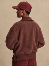Load image into Gallery viewer, Varley Roselle Half Zip Fleece in Deep Mahogany