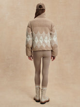 Load image into Gallery viewer, Varley Belinda Knit Puffer in Light Taupe