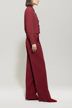 Load image into Gallery viewer, Luisa Cerano Ruffled Blouse in Silk Blend