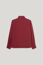 Load image into Gallery viewer, Luisa Cerano Ruffled Blouse in Silk Blend