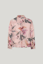 Load image into Gallery viewer, Luisa Cerano Silk Blouse with Flower