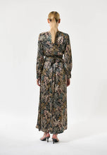 Load image into Gallery viewer, Dea Kudibal Fabianna Dress with Waist Tieband in Sencha Black