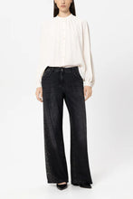 Load image into Gallery viewer, Luisa Cerano Long-Sleeve Blouse in Silk Blend