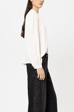 Load image into Gallery viewer, Luisa Cerano Long-Sleeve Blouse in Silk Blend