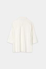 Load image into Gallery viewer, Luisa Cerano Half-Sleeved Tunic Blouse in Off-White