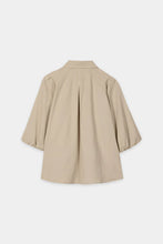Load image into Gallery viewer, Luisa Cerano Linen Blend Blouse in Sand