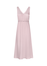 Load image into Gallery viewer, Riani Satin Dress in Blush
