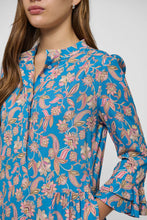 Load image into Gallery viewer, Dea Kudibal Rosanna Silk Dress in Ocean Paisley Print