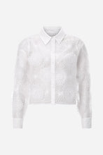 Load image into Gallery viewer, Rich & Royal Flower Blouse in White
