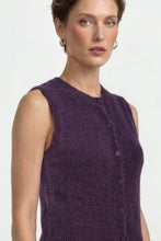 Load image into Gallery viewer, Rich & Royal Knitted Vest with Buttons