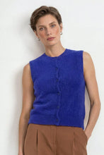Load image into Gallery viewer, Rich & Royal Knitted Vest with Buttons