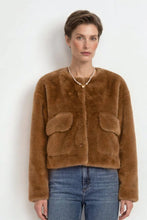 Load image into Gallery viewer, Rich & Royal Faux Fur Jacket