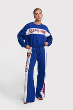 Load image into Gallery viewer, Alix The Label Logo Tape Sweater in Royal Blue