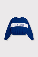 Load image into Gallery viewer, Alix The Label Logo Tape Sweater in Royal Blue