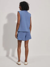 Load image into Gallery viewer, Varley Magnolia Zip Tank in Coronet Blue
