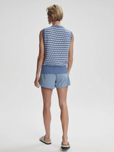 Load image into Gallery viewer, Varley Antonella Knit Vest in Infinity Blue