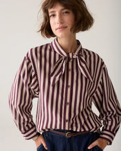 Load image into Gallery viewer, Summum Striped Ecovero Blouse