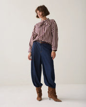 Load image into Gallery viewer, Summum Striped Ecovero Blouse