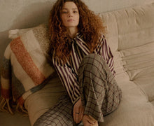 Load image into Gallery viewer, Summum Striped Ecovero Blouse
