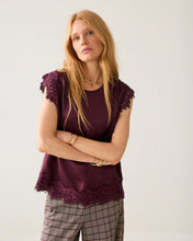 Load image into Gallery viewer, Summum Sleeveless Top with Lace
