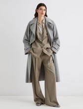 Load image into Gallery viewer, Marella Tenna Coat in Melange Grey