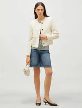 Load image into Gallery viewer, Marella Afona Basket Weave Jacket in White