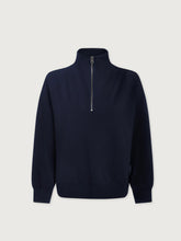 Load image into Gallery viewer, Varley Hawley Half Zip Sweater in Navy