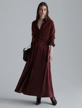Load image into Gallery viewer, Marella Belluno Skirt in Bordeaux