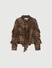 Load image into Gallery viewer, Marella Gala Blouse in Leopard Print