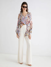 Load image into Gallery viewer, Marella Bruco Detailed Blouse in Pink Flower