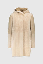 Load image into Gallery viewer, Ventcouvert Reversible Lambskin Coat in Camel
