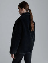 Load image into Gallery viewer, Marella Fresa Faux-Fur Jacket in Dark Grey
