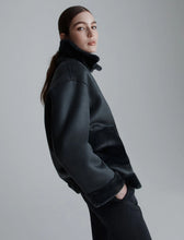 Load image into Gallery viewer, Marella Fresa Faux-Fur Jacket in Dark Grey