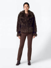 Load image into Gallery viewer, Diego M Faux Fur in Chocolate
