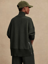 Load image into Gallery viewer, Varley Barker High-Neck Sweater in Olive Marl
