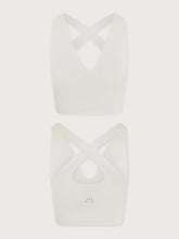 Load image into Gallery viewer, Varley Always Burke Cropped Tank Top in Snow White