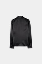 Load image into Gallery viewer, Luisa Cerano Smoking Blazer with Satin Finish
