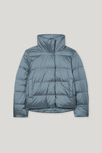 Load image into Gallery viewer, Luisa Cerano Outdoor Down Jacket in Grey/Blue