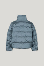 Load image into Gallery viewer, Luisa Cerano Outdoor Down Jacket in Grey/Blue