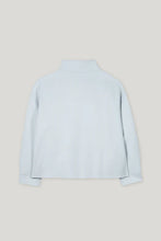 Load image into Gallery viewer, Luisa Cerano Double-Face Shirt Jacket in Light Blue