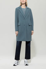 Load image into Gallery viewer, Luisa Cerano Wool Blazer in Grey/Blue