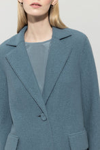 Load image into Gallery viewer, Luisa Cerano Wool Blazer in Grey/Blue