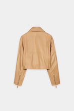 Load image into Gallery viewer, Luisa Cerano Lamp Nappa Leather Jacket