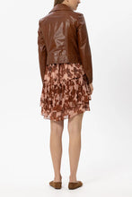 Load image into Gallery viewer, Luisa Cerano Lamb Nappa Leather Jacket
