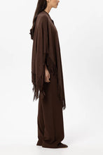 Load image into Gallery viewer, Luisa Cerano Cape made of Alpaca Mix in Marone