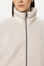 Load image into Gallery viewer, Luisa Cerano Wool-Blend Outdoor Cape in Pearl
