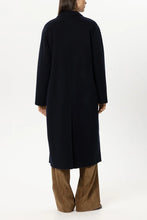Load image into Gallery viewer, Luisa Cerano Double-Face Blazer Jacket in Winter Navy