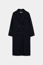 Load image into Gallery viewer, Luisa Cerano Double-Face Blazer Jacket in Winter Navy