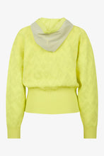 Load image into Gallery viewer, Sportalm Hoody with Mountain Motif Graphic in Lemon