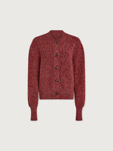 Load image into Gallery viewer, Varley Patricia Rib Cardigan in Red Flecked